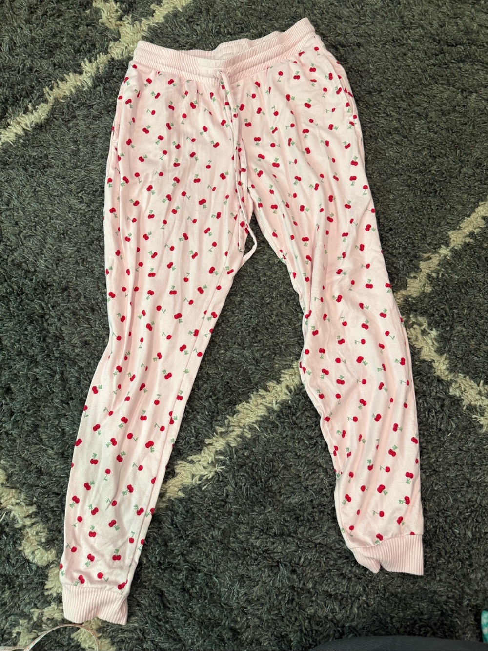Joyspun cherry lounge pants size small